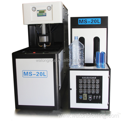 5 Gallon Semi Automatic PET Blow Molding Machine